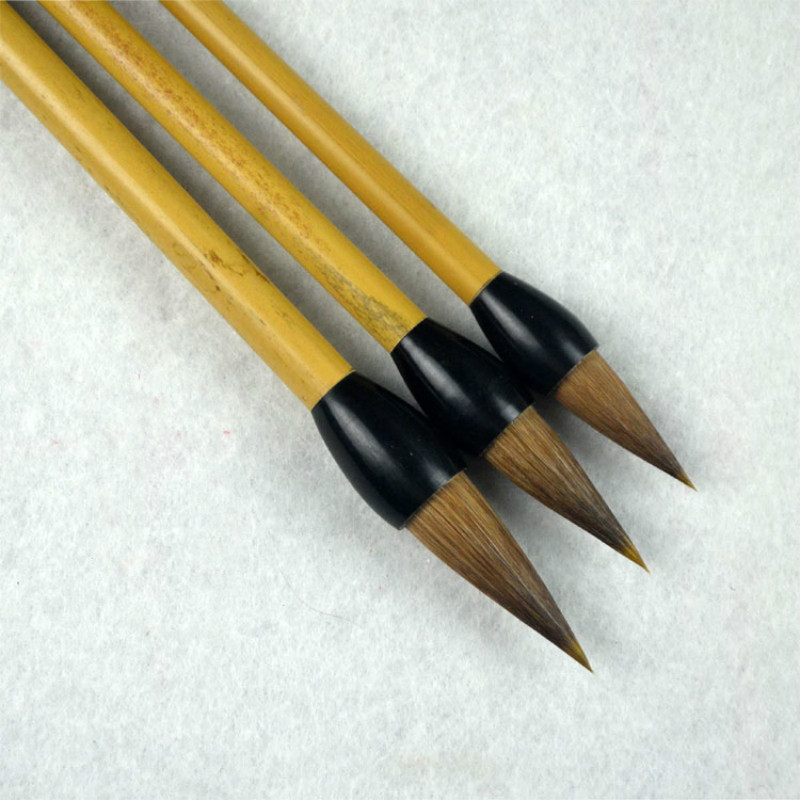 Chinese Calligraphy Brush Pen Set Weasel Multiple ..